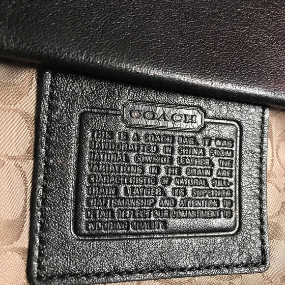 COACH Black Mini Purse - Picture 5 of 8